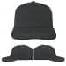 USA Made Dark Gray-White Low Crown 5 Panel Cap