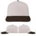 USA Made Putty-Black Low Crown 5 Panel Cap