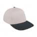 Putty Low Crown 5 Panel-Dark Gray Button, Visor