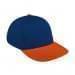 Navy Low Crown 5 Panel-Orange Button, Visor