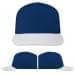 USA Made Navy-White Low Crown 5 Panel Cap