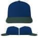 USA Made Navy-Hunter Green Low Crown 5 Panel Cap