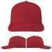 USA Made Red Low Crown 5 Panel Cap