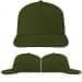 USA Made Olive Green Low Crown 5 Panel Cap