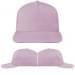 USA Made Pink Low Crown 5 Panel Cap
