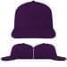 USA Made Purple Low Crown 5 Panel Cap