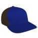 Royal Blue Low Crown 5 Panel-Black Back Half
