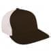 Black Low Crown 5 Panel-Putty Back Half