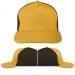 USA Made Athletic Gold-Black Low Crown 5 Panel Cap