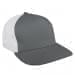 Light Gray Low Crown 5 Panel-White Back Half