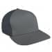 Light Gray Low Crown 5 Panel-Dark Gray Back Half