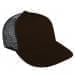 Black-Dark Gray Meshback Snapback Skate Hat