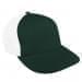 Hunter Green-White Meshback Snapback Skate Hat