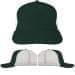 Hunter Green-White Meshback Snapback Skate Hat, Virtual Image
