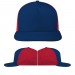 Navy-Red Domestic Snapback 5 Panel VIRTUAL Image