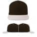 USA Made Black-Putty High Crown Trucker Cap