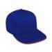 Royal Blue High Crown Trucker-Red Sandwich, Eyelets