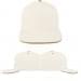 USA Made White-Khaki High Crown Trucker Cap