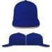 Royal Blue-Athletic Gold Wool Velcro Trucker, Virtual Image