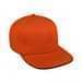 Orange-Black Canvas Slide Buckle Trucker