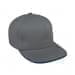 Light Gray-Navy Ripstop Velcro Trucker
