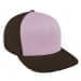 Pink High Crown Trucker-Black Back Half, Visor