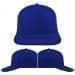 USA Made Royal Blue-Athletic Gold High Crown Trucker Cap