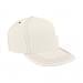 White High Crown Trucker-Red Stitching, Eyelets