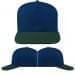 USA Made Navy-Hunter Green High Crown Trucker Cap