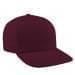 Burgundy High Crown Trucker