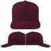 USA Made Burgundy High Crown Trucker Cap