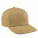 Khaki High Crown Trucker