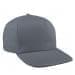 Heather Grey High Crown Trucker