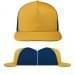 USA Made Athletic Gold-Navy High Crown Trucker Cap