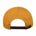 USA-made 6H Navy-Athletic Gold Chino baseball cap, back view, manufactured in Newark NJ