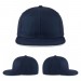 USA-made 6H Navy-White Chino baseball cap, virtual view, manufactured in Newark NJ