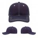 USA-made 6S Navy-White Cotton Duck baseball cap, virtual view, manufactured in Newark NJ