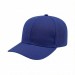 USA-made 6S Royal Blue Cotton Duck baseball cap, 3q view, manufactured in Newark NJ