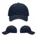 USA-made 6U Navy-Khaki Cotton Duck baseball cap, virtual view, manufactured in Newark NJ