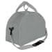 USA Made Nylon Poly Weekender Duffel Bags, Grey-Grey, 6PKV32JA1U