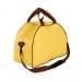 USA Made Nylon Poly Weekender Duffel Bags, Gold-Brown, 6PKV32JA4S