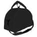 USA Made Nylon Poly Weekender Duffel Bags, Black-Black, 6PKV32JAOR