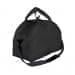 USA Made Nylon Poly Weekender Duffel Bags, Black-Graphite, 6PKV32JAOT