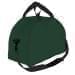 USA Made Nylon Poly Weekender Duffel Bags, Hunter Green-Black, 6PKV32JASR