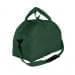 USA Made Nylon Poly Weekender Duffel Bags, Hunter Green-Hunter Green, 6PKV32JASV