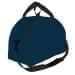 USA Made Nylon Poly Weekender Duffel Bags, Navy-Black, 6PKV32JAWR