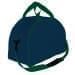 USA Made Nylon Poly Weekender Duffel Bags, Navy-Hunter Green, 6PKV32JAWV