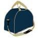 USA Made Nylon Poly Weekender Duffel Bags, Navy-Khaki, 6PKV32JAWX