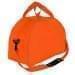 USA Made Nylon Poly Weekender Duffel Bags, Orange-Orange, 6PKV32JAX0
