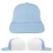 Light Blue-White Spacer Mesh Stretchfit Lowstyle, Virtual Image